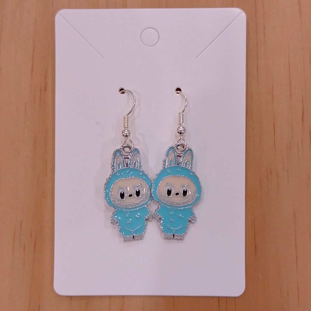 *2/$20* Labubu The Monster Doll Dangle Dangling Earrings Sparkle Jewelry